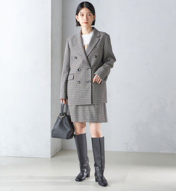 SHIPS for women「ツイード ミニ スカート」|台形|