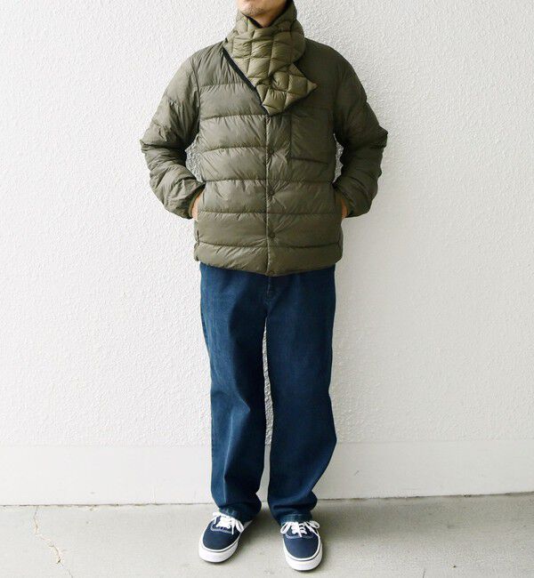 SHIPS any「【SHIPS any別注】TAION: 〈手洗い可能〉リバーシブル ボア ダウン マフラー◇」|マフラー|