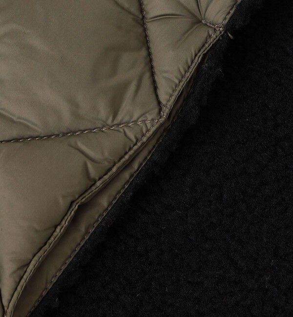 SHIPS any「【SHIPS any別注】TAION: 〈手洗い可能〉リバーシブル ボア ダウン マフラー◇」|マフラー|