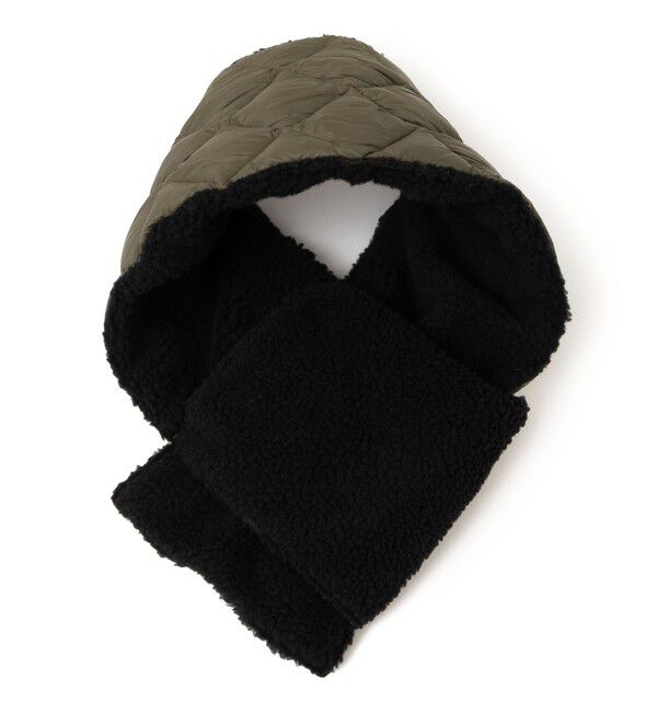 SHIPS any「【SHIPS any別注】TAION: 〈手洗い可能〉リバーシブル ボア ダウン マフラー◇」|マフラー|