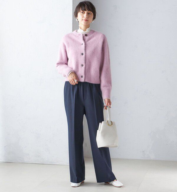 SHIPS for women「〈手洗い可能〉両面起毛 セミフレア パンツ」|その他|