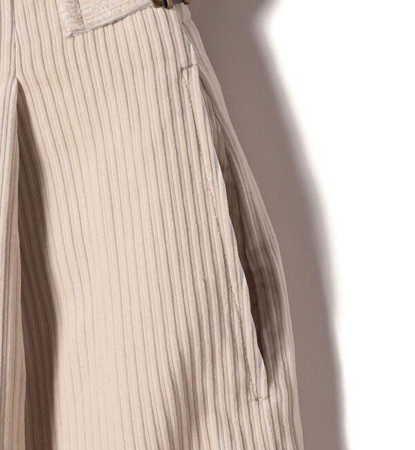 SHIPS for women「SHIPS Primary Navy Label:〈手洗い可能〉親子 コール ワイド パンツ」|その他|