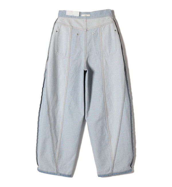 SHIPS for women「パッチワーク カーブ デニム」|デニム|