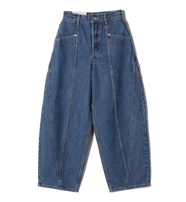 SHIPS for women「パッチワーク カーブ デニム」|デニム|