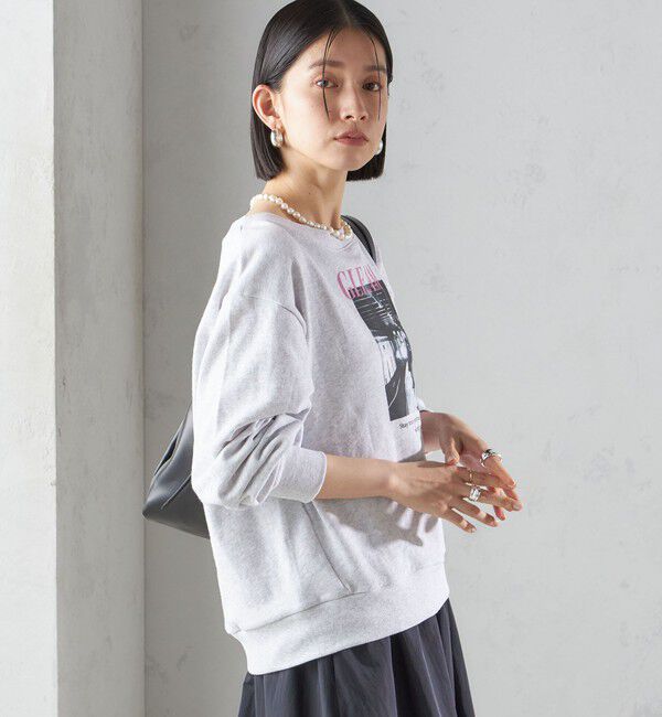 SHIPS for women「【SHIPS別注】81BRANCA:〈洗濯機可能〉ロゴ スウェット」|スウェット・ジャージ|