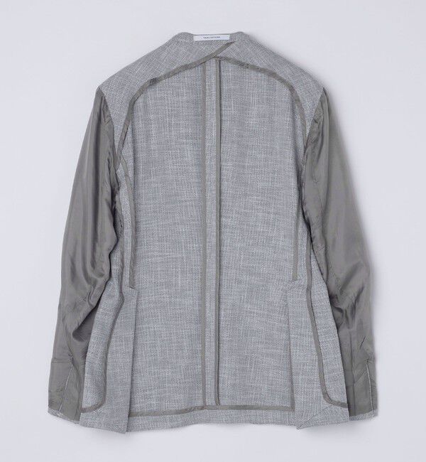 SHIPS「TAGLIATORE: メランジ グレー ホップサック ジャケット」|テーラードジャケット|