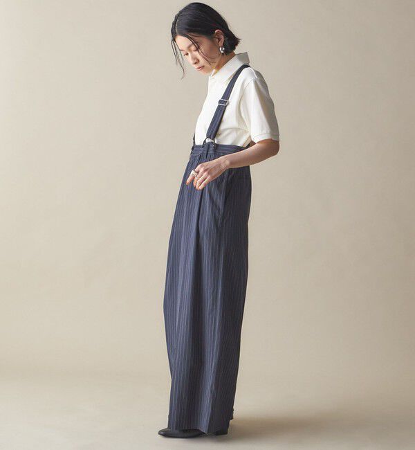 SHIPS for women「SHIPS NINE CASE:〈手洗い可能〉サスペンダー パンツ」|その他|