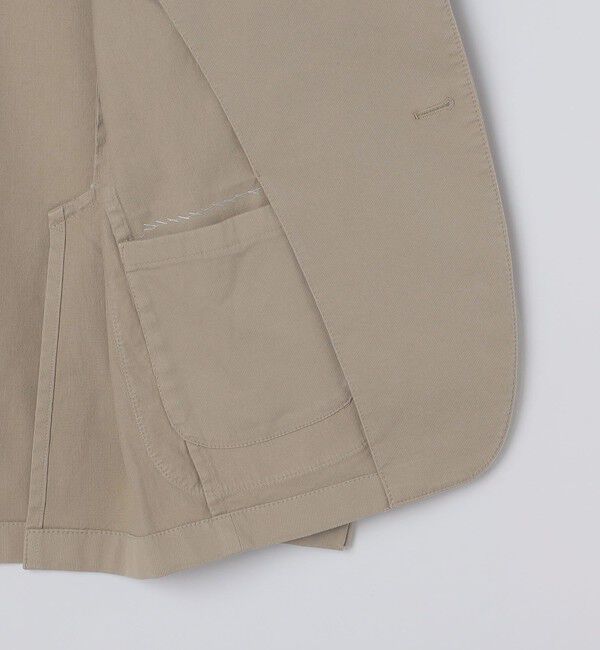 SHIPS「MARCEL LASSANCE:〈セットアップ対応〉G/DYED PIQUE JACKET」|テーラードジャケット|