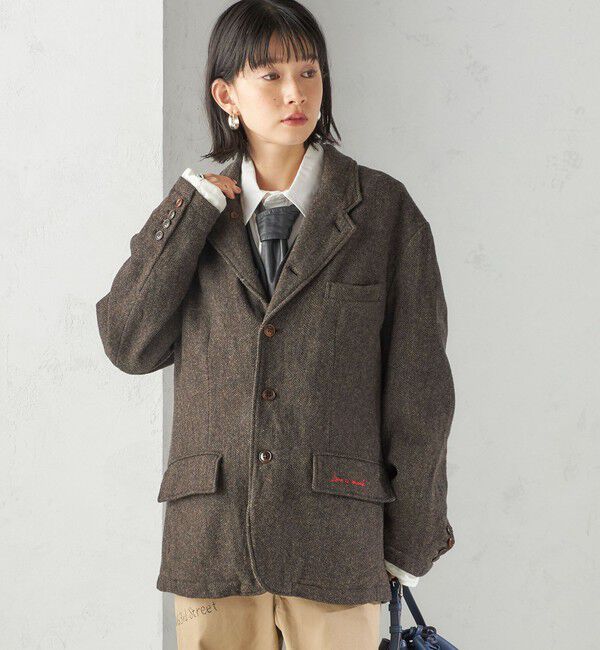 SHIPS for women「【SHIPS別注】Jane smith:ブリティッシュ ウール ジャケット」|テーラードジャケット|