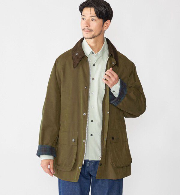 SHIPS「【SHIPS別注】Barbour: OS BEDALE」|その他|オリーブ