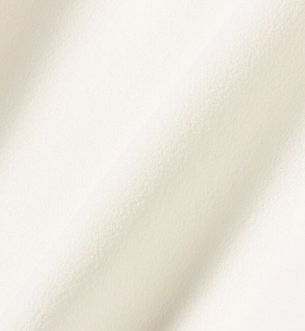 SHIPS for women「〈手洗い可能〉ガゼット デザイン ジョーゼット カットソー」|Tシャツ・カットソー|