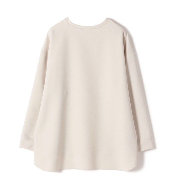 SHIPS for women「〈手洗い可能〉ガゼット デザイン ジョーゼット カットソー」|Tシャツ・カットソー|