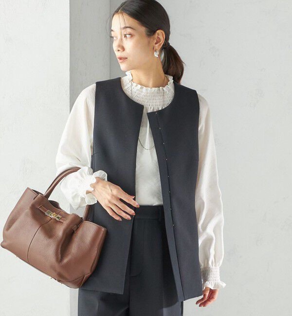 SHIPS for women「BEAURE: ヒネリ 金具付き バッグ」|トートバッグ|