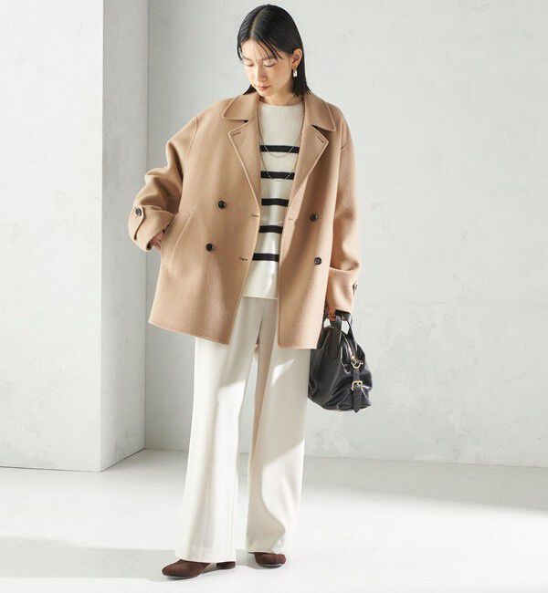 SHIPS for women「〈手洗い可能〉ウール カシミヤ 2WAY プルオーバー」|ニット・セーター|