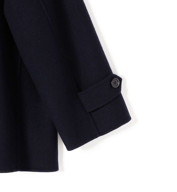 SHIPS for women「SUPER140 ダブル フェイス ショート コート」|ピーコート|