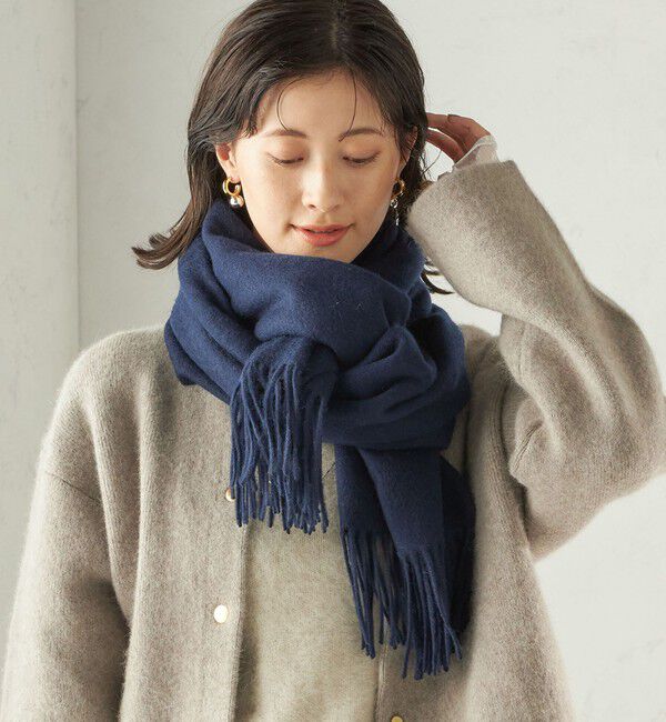 SHIPS for women「ウール カシミヤ ウォッシャブル ストール」|ストール|