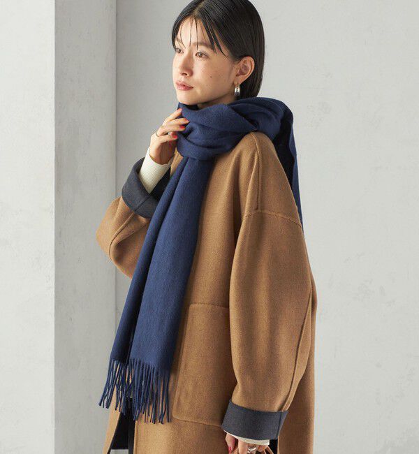 SHIPS for women「ウール カシミヤ ウォッシャブル ストール」|ストール|