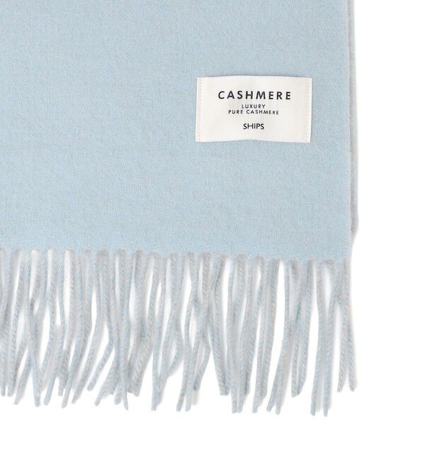 SHIPS for women「カシミヤ リバーシブル マフラー」|マフラー|