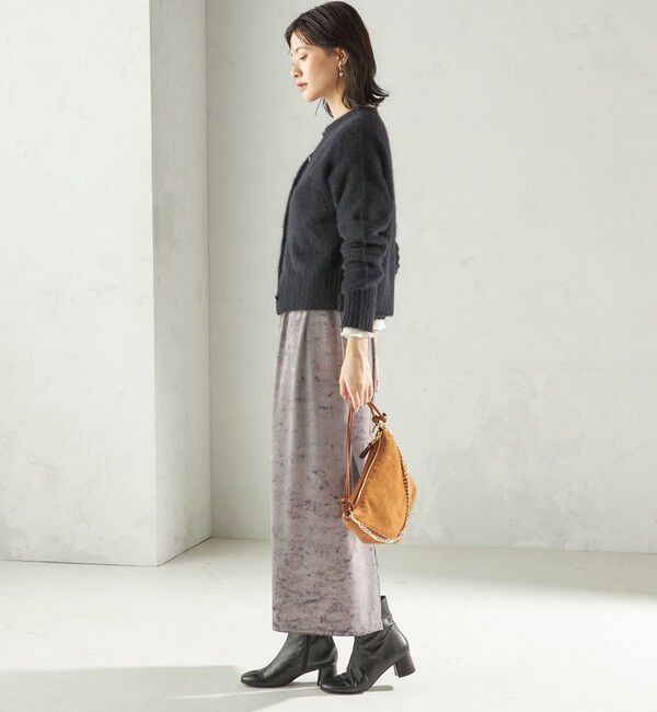 SHIPS for women「〈手洗い可能〉フォックス クルーネック ニット カーディガン」|カーディガン|