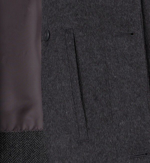 SHIPS「SHIPS: ウール ビーバー ステンカラー コート」|ステンカラーコート|