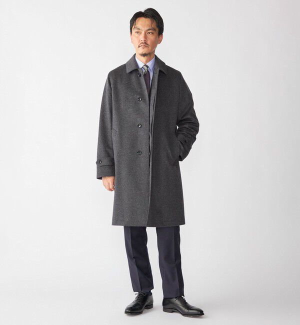 SHIPS「SHIPS: ウール ビーバー ステンカラー コート」|ステンカラーコート|