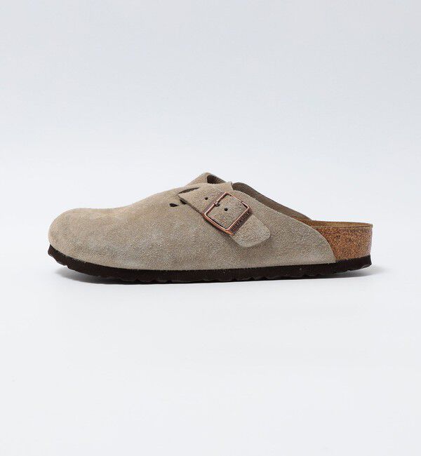 SHIPS「BIRKENSTOCK: SUEDE BOSTON」|サンダル|
