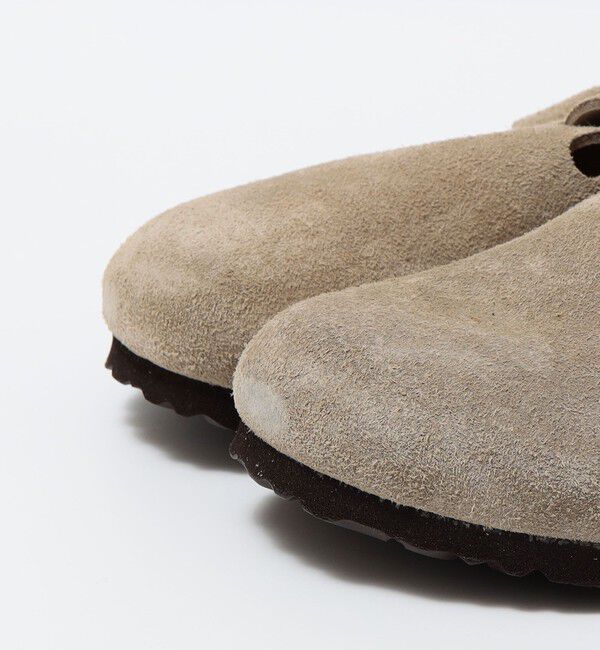 SHIPS「BIRKENSTOCK: SUEDE BOSTON」|サンダル|