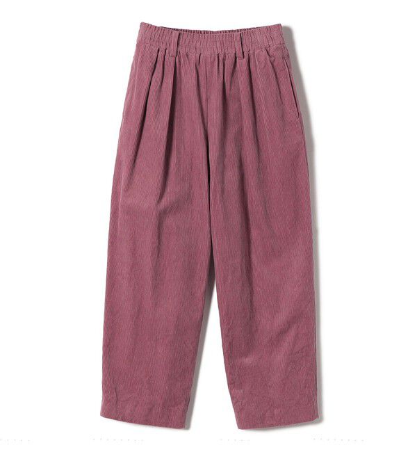 SHIPS for women「SHIPS Primary Navy Label:〈手洗い可能〉コーデュロイ パンツ」|その他|ピンク系