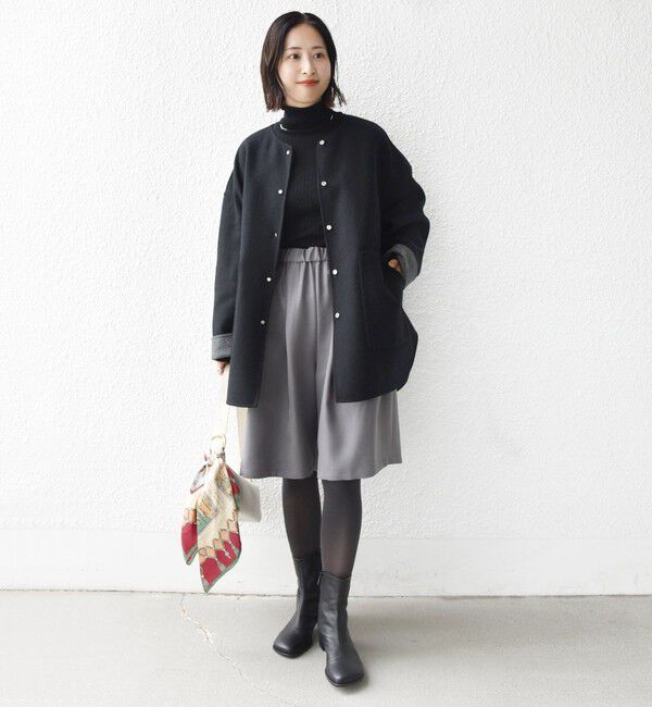 SHIPS for women「〈洗濯機可能〉ドロスト タック ハーフ パンツ」|その他|