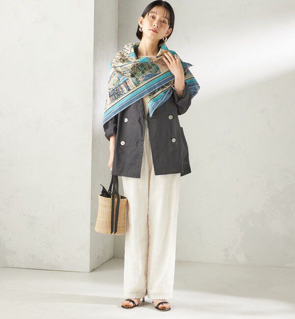 SHIPS for women「BINDU: スカーフ 100&times;100」|バンダナ・スカーフ|