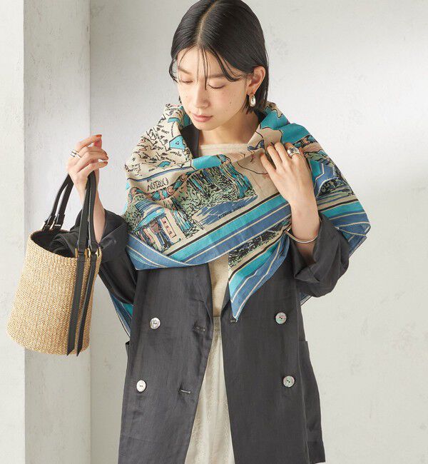 SHIPS for women「BINDU: スカーフ 100&times;100」|バンダナ・スカーフ|