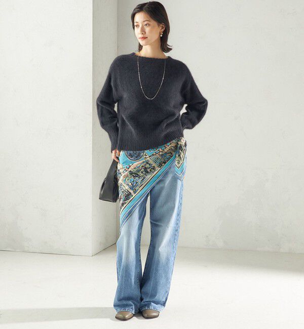 SHIPS for women「BINDU: スカーフ 100&times;100」|バンダナ・スカーフ|