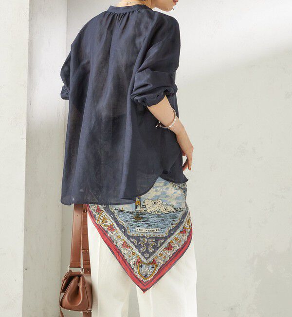 SHIPS for women「BINDU: スカーフ 100&times;100」|バンダナ・スカーフ|