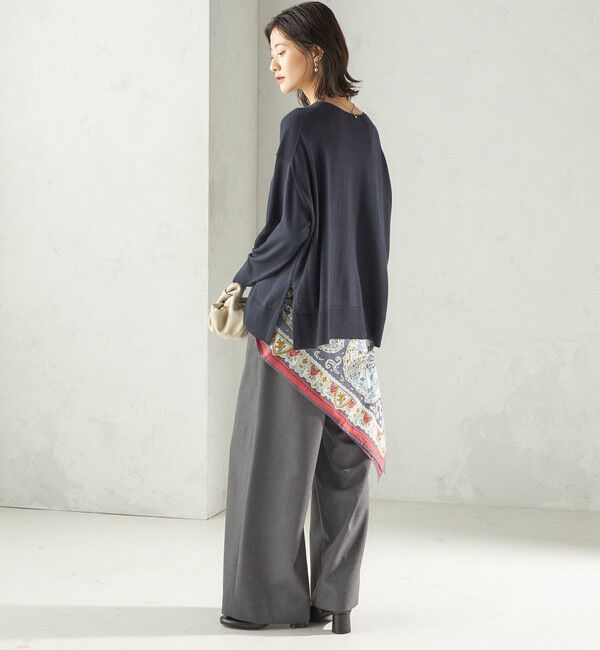 SHIPS for women「BINDU: スカーフ 100&times;100」|バンダナ・スカーフ|