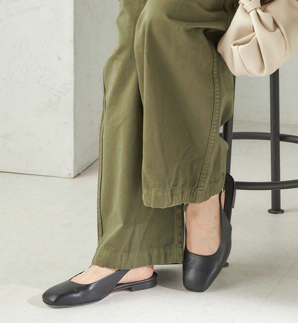 SHIPS for women「Manovi Toscane: スクエア スリング バック」|パンプス|