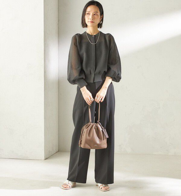 SHIPS for women「《一部追加予約》【WEB限定】George Cinq:DRAWSTRING BAG（S）」|ショルダー・メッセンジャー|