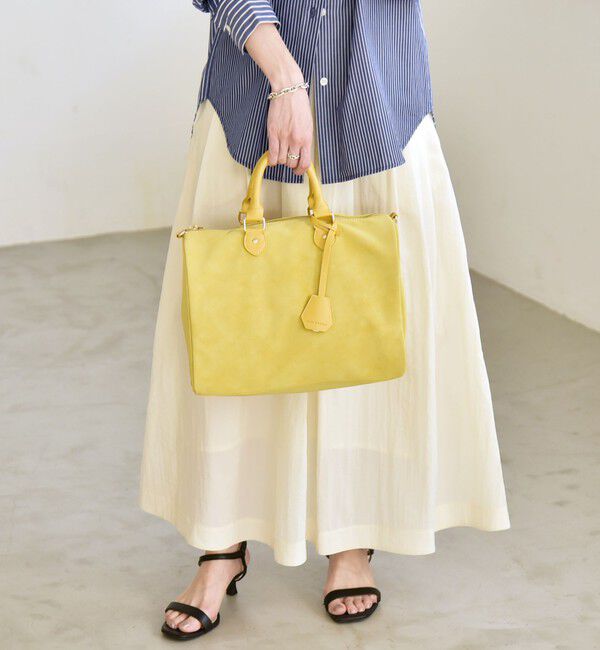 quaranciel「quaranciel: 2way チャーム ビッグ ボストン バッグ」|ボストンバッグ|