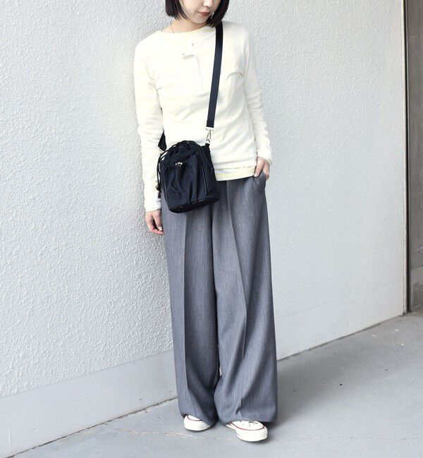 SHIPS Colors 「SHIPS Colors:〈手洗い可能〉シアー ドライタッチ ヘンリーネック TEE◇」|Tシャツ・カットソー|