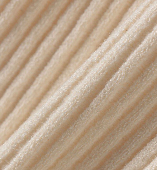 SHIPS for women「〈手洗い可能〉綿混 ウェーブ モール リブ 配色 カーディガン」|カーディガン|