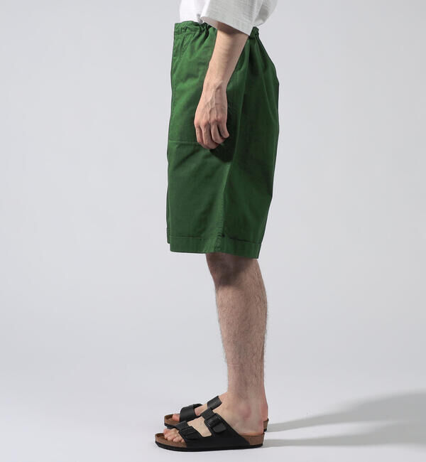 BLUE WORK「ブロークンツイル ワイドイージーショートパンツ」|その他|