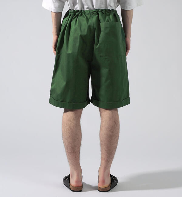 BLUE WORK「ブロークンツイル ワイドイージーショートパンツ」|その他|