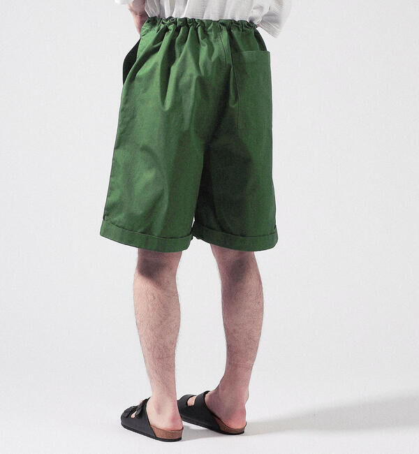 BLUE WORK「ブロークンツイル ワイドイージーショートパンツ」|その他|