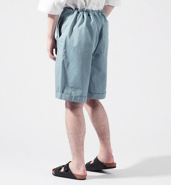 BLUE WORK「ブロークンツイル ワイドイージーショートパンツ」|その他|