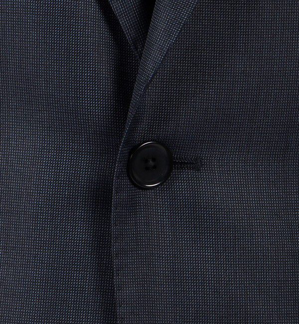 TOMORROWLAND MENS「ウールシルク ピンヘッド シングルブレステッド2Bスーツ Delfino」|スーツ|