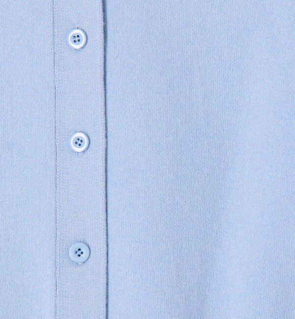 CABaN「コットンカシミヤ クルーネックカーディガン」|カーディガン|