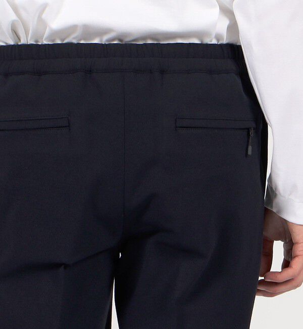 TOMORROWLAND MENS「2wayストレッチミラノリブ イージースラックス」|スラックス|