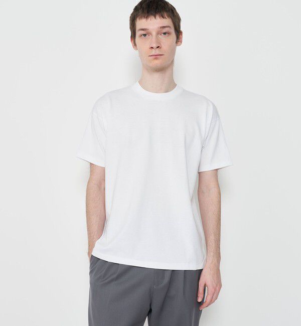 GALERIE VIE「オーガニックコットン吊り天竺ハーフスリーブカットソー」|Tシャツ・カットソー|