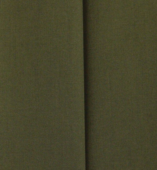 TOMORROWLAND MENS「ペーパーウール イン2プリーツストレートスラックス」|スラックス|