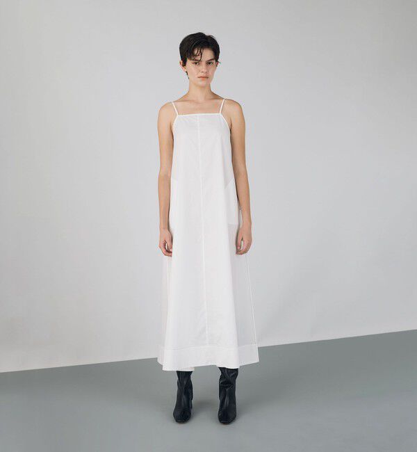 DES PRES「コットンタイプライター レイヤードワンピース」|ワンピース|