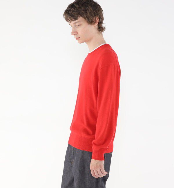 GALERIE VIE「スコットランドカシミヤ クルーネックプルオーバー」|ニット・セーター|